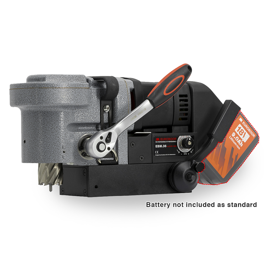 [EBM.36+LP/P-18V] Cordless magnetic drilling machine (EBM.36+LP/P-18V)