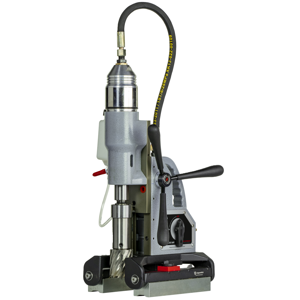 [TUBE.55/AIR] Pneumatic magnetic drilling machine (TUBE.55/AIR)