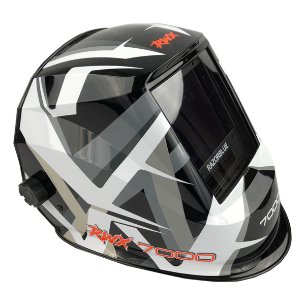 [RWX7000] Digital Welding Helmet - 4 Sensor, Memory + Grind Mode