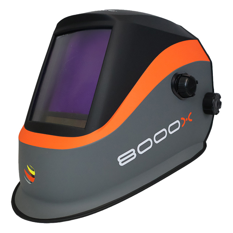 [RW8000X] Digital Welding Helmet - 4 Sensor, Large Viewing Area