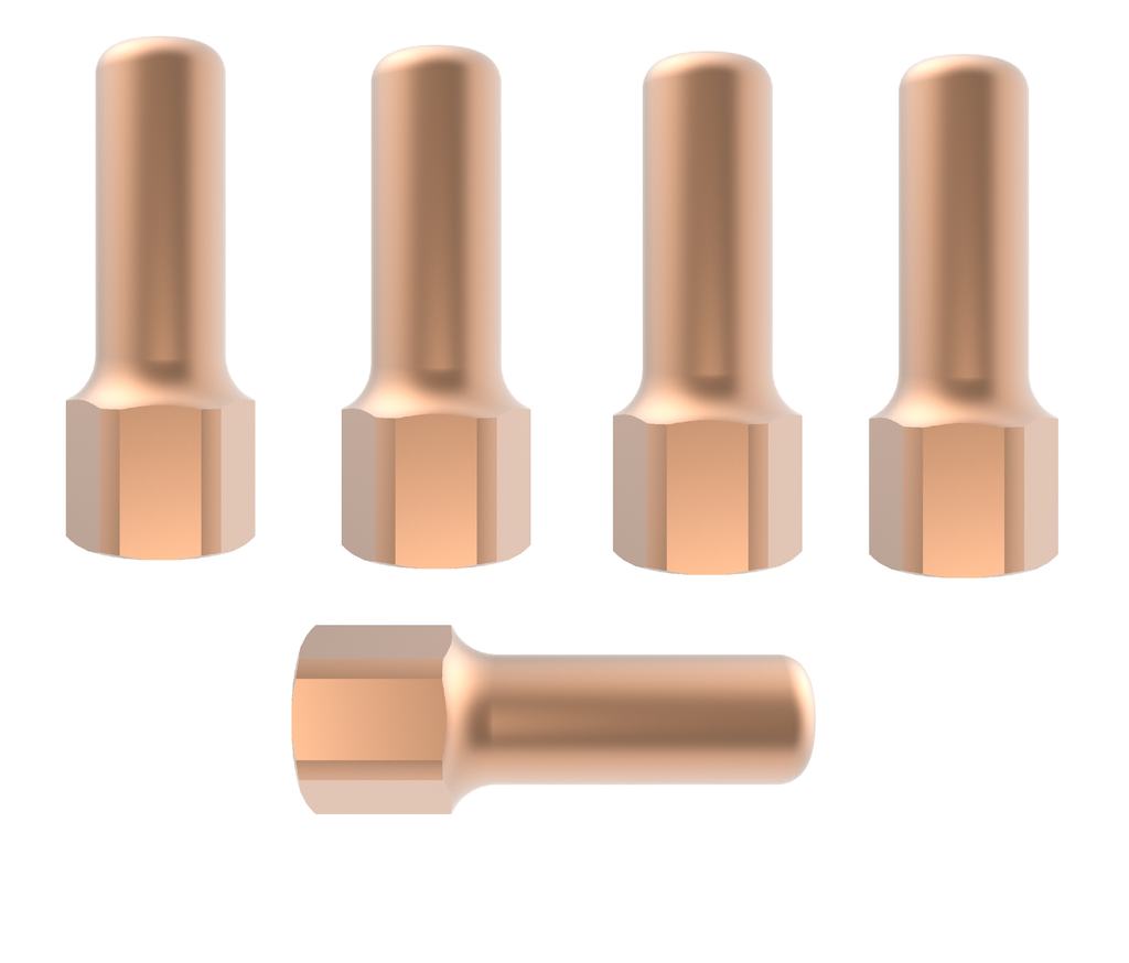 [RW1676] J100XC PLASMA TORCH - ELECTRODE 5 PACK