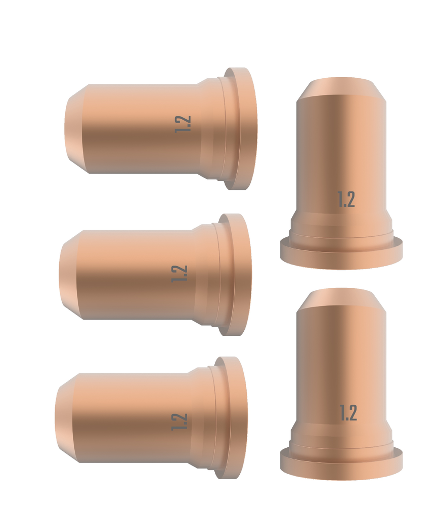 [RW0678-12] J100XC PLASMA TORCH - CUTTING NOZZLE 60-80A 5 PACK