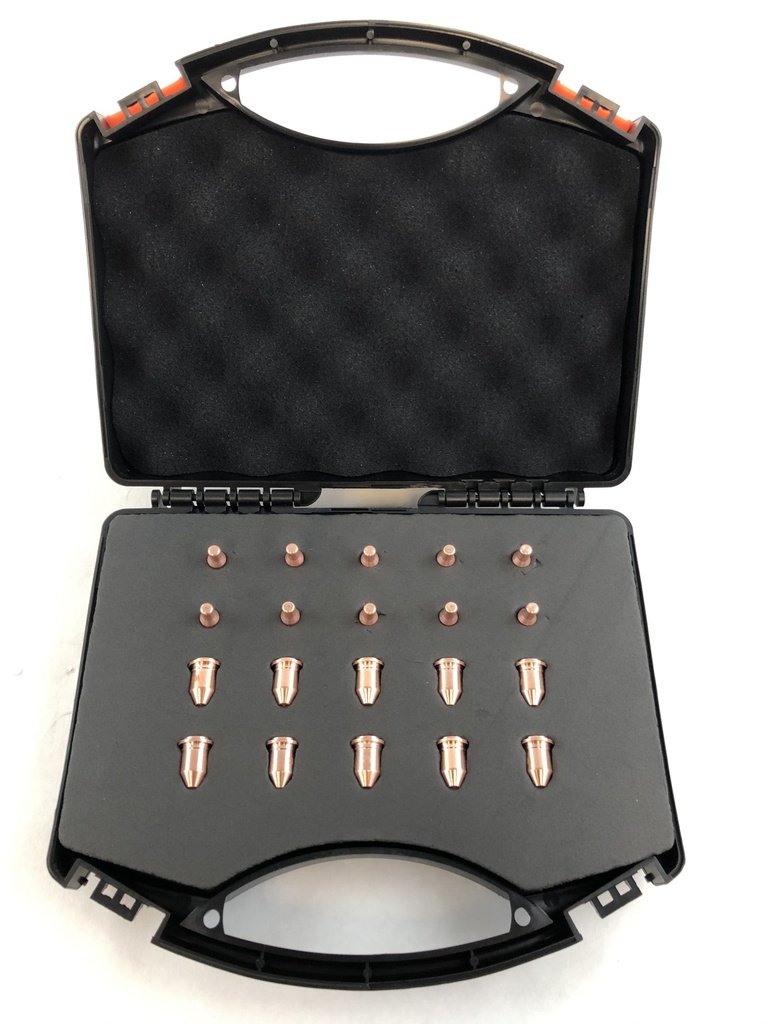 [PLAK07] J45XC TORCH - PLASMA CUTTING KIT 10 ELECTRODES 10 NOZZLES